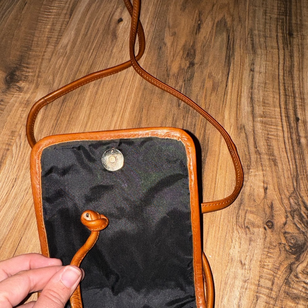 HOBO Brown Leather Crossbody Bag - Picture 6 of 7